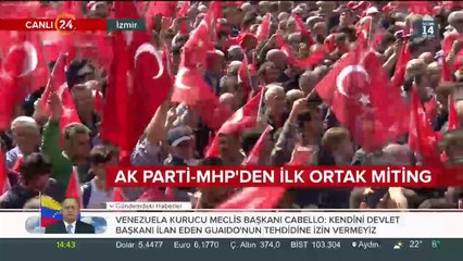 Cumhur İttifakı İzmir Mitingi