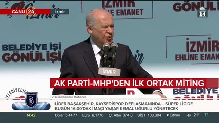 Cumhur İttifakı İzmir Mitingi