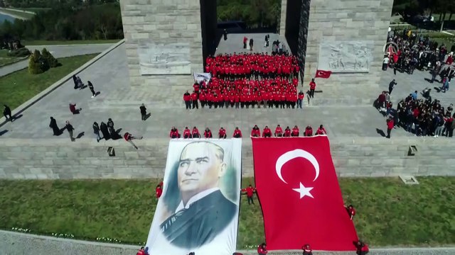 Gelibolu Yarımadası'nda tören yoğunluğu - ÇANAKKALE