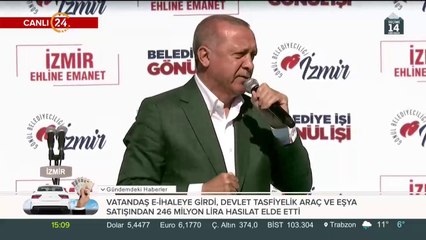 Cumhur İttifakı İzmir Mitingi