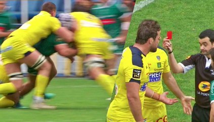 Van der Merwe reçoit un carton rouge pour un coup d'épaule dans la tête d'un palois