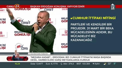 Cumhur İttifakı İzmir Mitingi