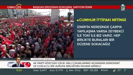 Cumhur İttifakı İzmir Mitingi