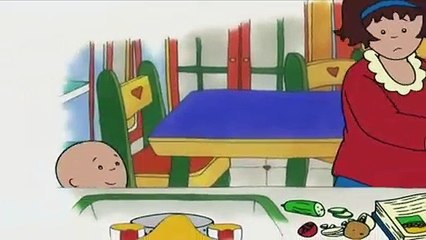 Caillou en FRAÇAIS: Caillou Fait La Cuisine | conte pour enfant