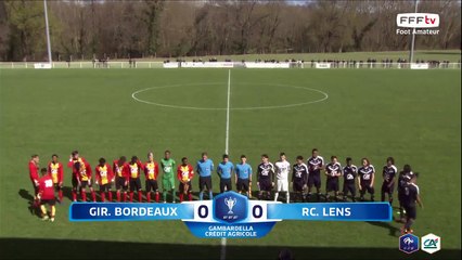 Coupe Gambardella-CA I Quarts de finale - Bordeaux / Lens (2)