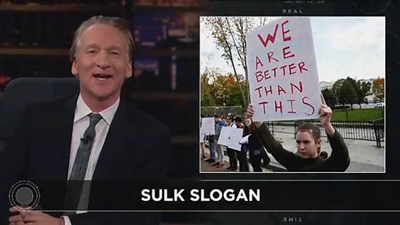 Web Exclusive New Rule  Sulk Slogan   Real Time with Bill Maher (HBO)