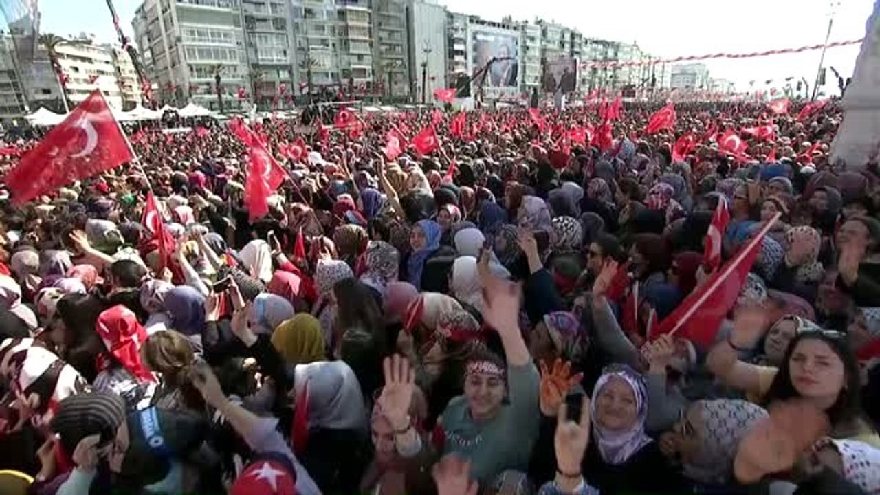 Cumhurbaşkanı Erdoğan: "İzmir'e İçme Suyu Temin Ederek Şehrin En Önemli Problemini Biz Çözdük"