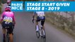 Stage Start / Début de l'étape - Étape 8 / Stage 8 - Paris-Nice 2019