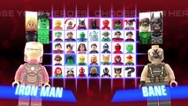 LEGO Arcade Marvel vs DC STOP MOTION Marvel Fight DC | LEGO Superheroes | By LEGO Worlds
