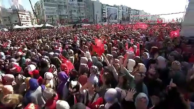 Cumhurbaşkanı Erdoğan ve MHP Lideri Bahçeli İzmir'de Ortak Miting Düzenledi
