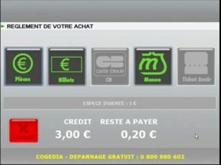 Démonstration - centrale de paiement laverie automatique