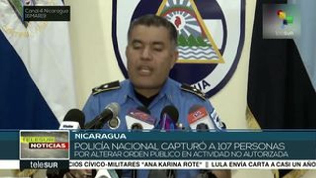 teleSUR Noticias: Nicaragua: Comunicado por hechos de violencia