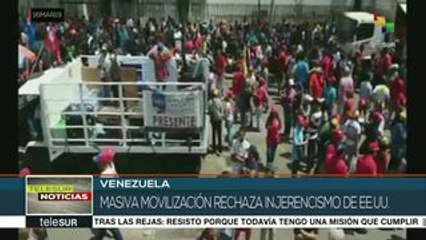 Masiva movilización en Caracas tras la derrota del sabotaje eléctrico