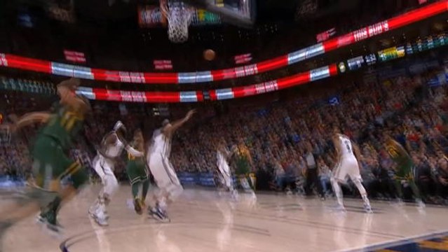 لقطة:كرة سلة: تألق مبهر من روبيو وغوبيرت وسلة رائعة ليوتاه