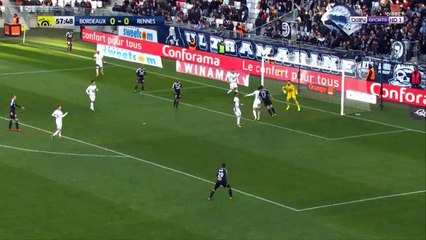 Bordeaux 1 - 1 Rennes Francois Kamano Goal 17.03.2019