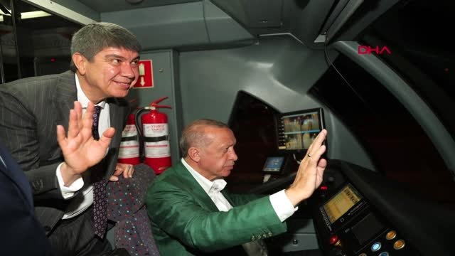 Antalya Erdoğan, Raylı Sistem Projesi Varsak Otogar Etabının Açılışını Yaptı