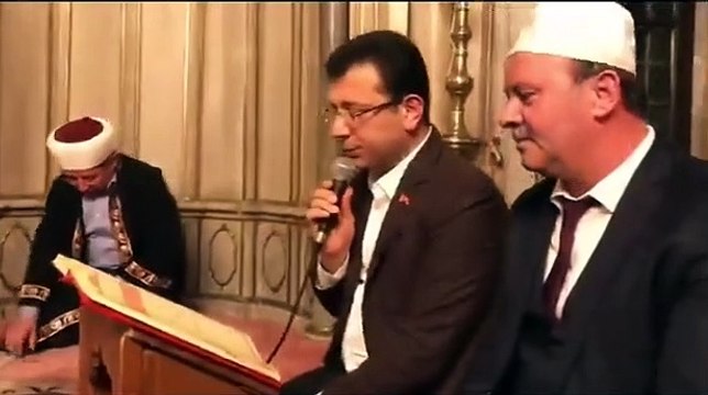 İmamoğlu Yeni Zelanda'da ölenler için Yasin okudu