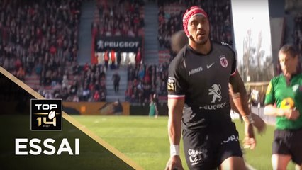 TOP 14 - Essai Pita AHKI (ST) - Toulouse - Lyon - J19 - Saison 2018/2019