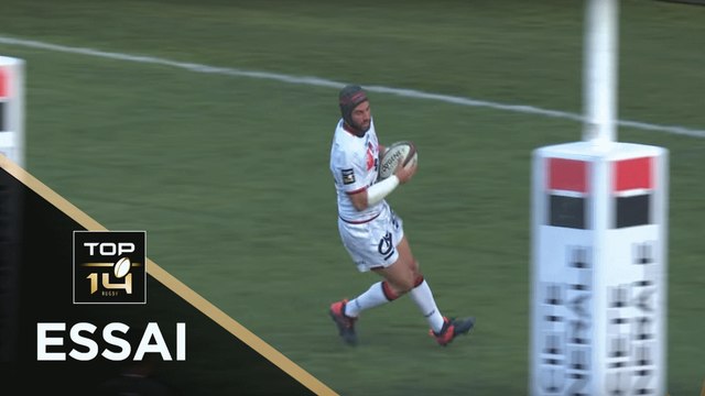 TOP 14 - Essai Jonathan WISNIEWSKI (LOU) - Toulouse - Lyon - J19 - Saison 2018/2019