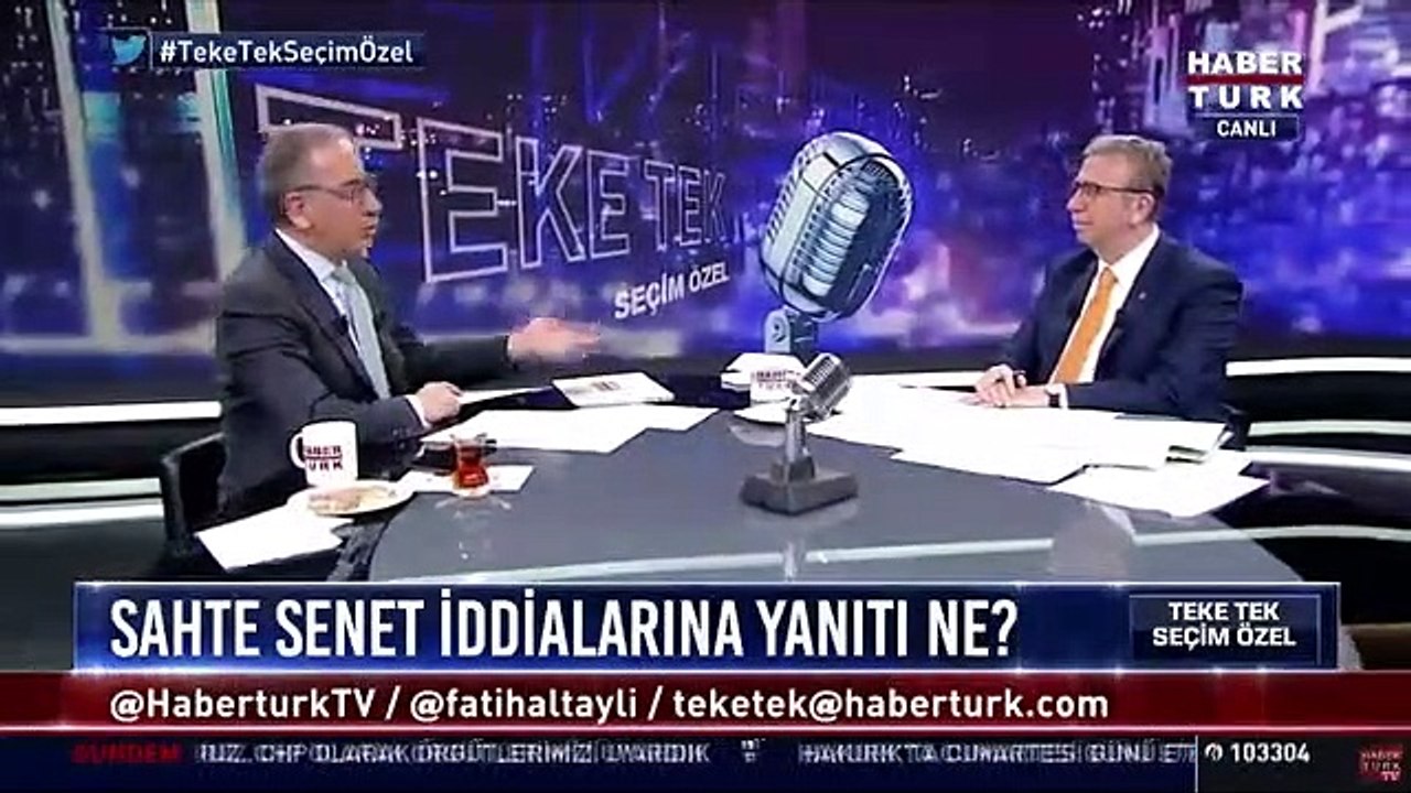 Mansur Yavaş sahte senet iddialarına Fatih Altaylı'nın sunduğu programda yanıt verdi.