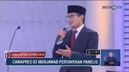 Sandi Kutip Ucapan Bung Karno Tahun 1961