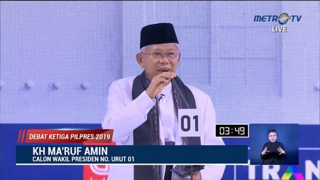 Jokowi-Ma'ruf akan Membangun SDM Sehat, Cerdas dan Produktif