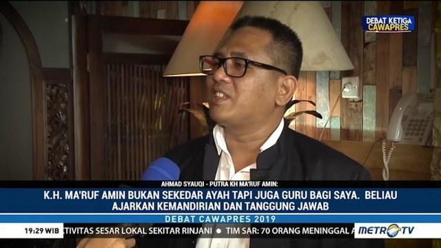 Sosok Ma'ruf Amin di Mata Putranya