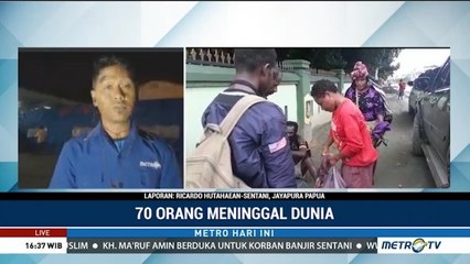 Pengungsi Banjir Bandang Sentani Mencapai 4.150 Orang