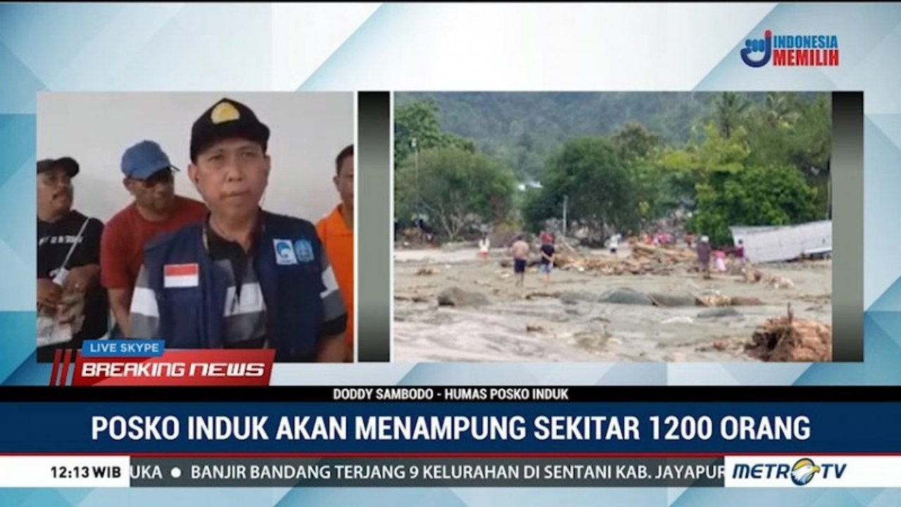 Posko Induk Tanggap Darurat di Kantor Bupati Jayapura Siap Terima Pengungsi