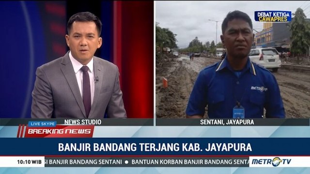 Jumlah Korban Jiwa Akibat Banjir Bandang Sentani Masih Didata