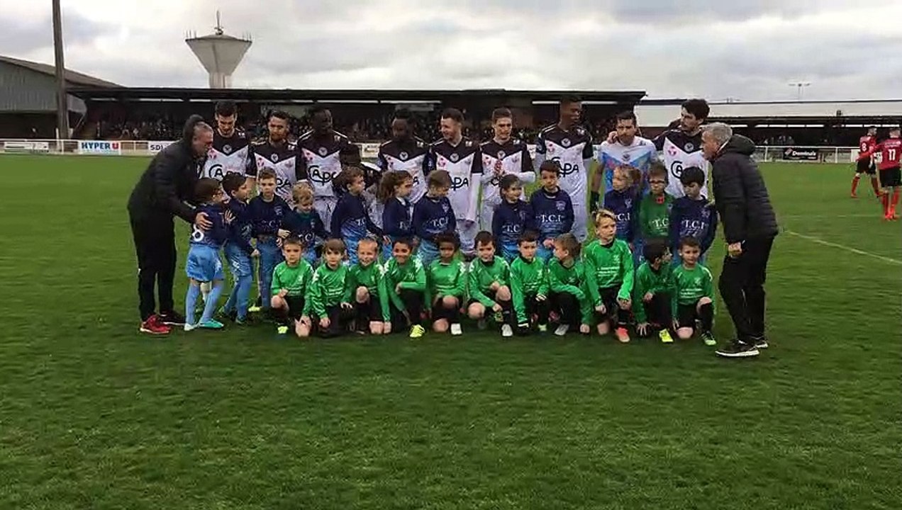 La photo avec les Voltigeurs