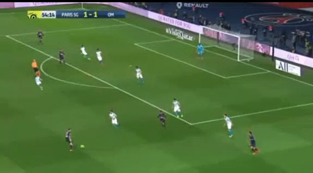 Di Maria goal PSG vs  Marseille  2-1