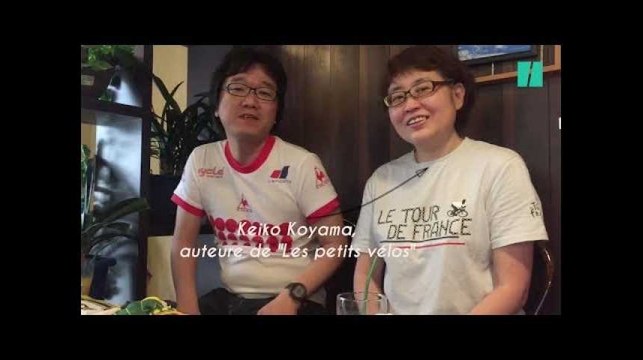 Cette Japonaise passionnée de cyclisme en ont fait un manga avec des animaux mignons
