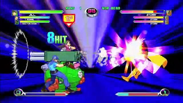 Marvel vs Capcom 2 - Estrategias de Jill
