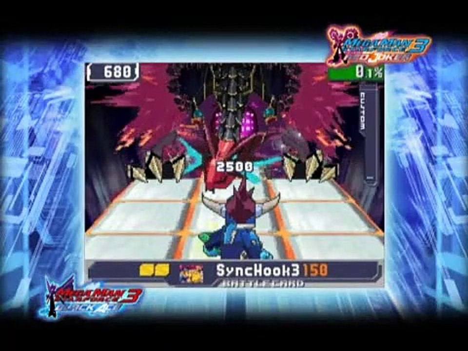 Mega Man Star Force 3 - Jefes