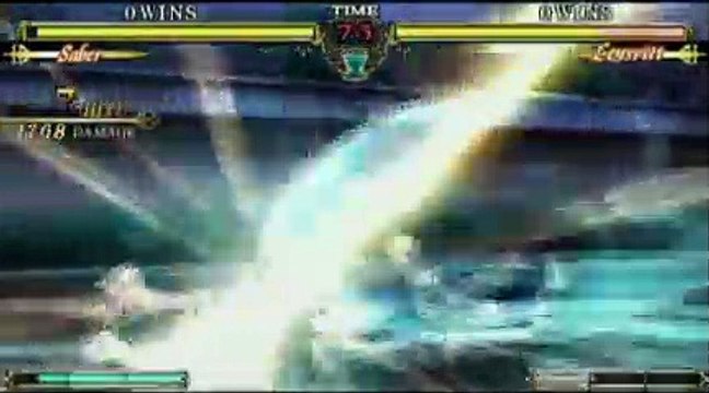 Fate Unlimited Codes - Saber