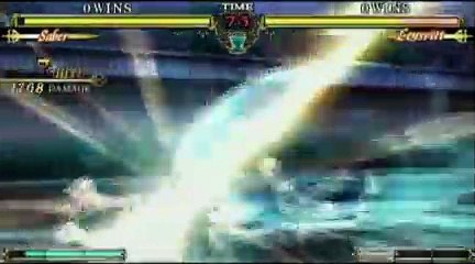 Fate Unlimited Codes - Saber