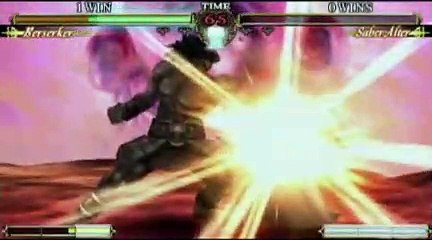 Fate Unlimited Codes - Tráiler E3