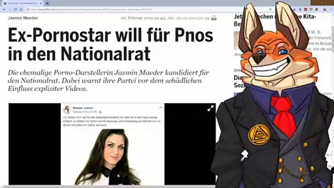 Pnos geht mit Pornsternchen zu Nationalrat
