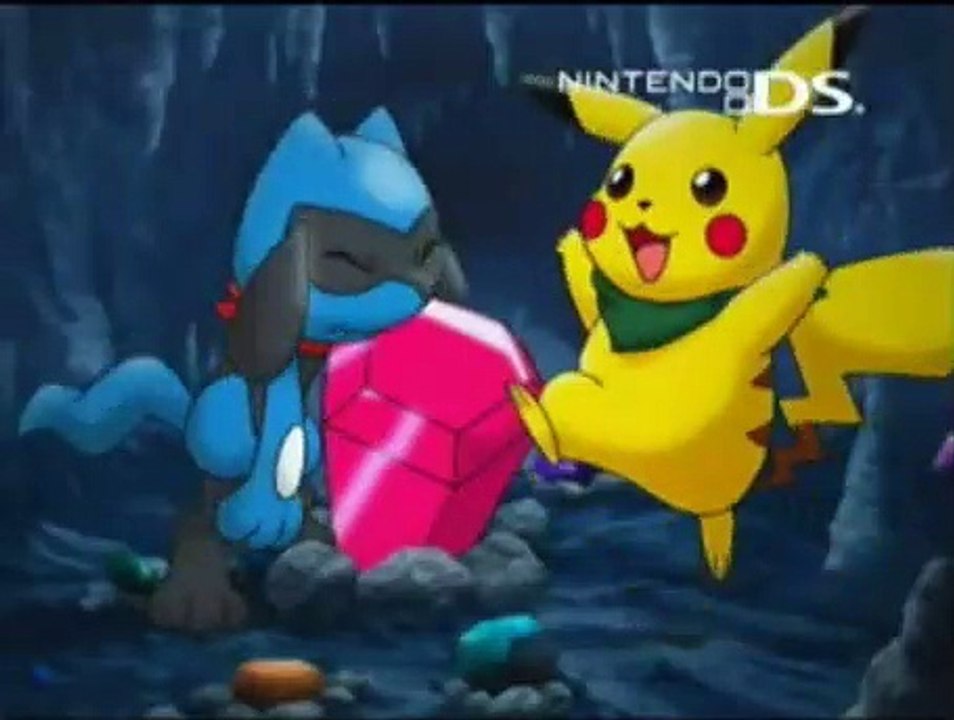 Pokémon Mystery Dungeon: Explorers of the Sky - Anuncio