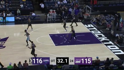 John Gillon (14 points) Highlights vs. Stockton Kings