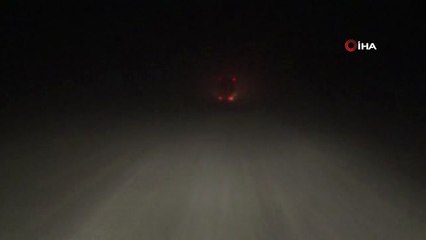 Pamuk Geçidi Kar Yağışı Nedeniyle Ulaşıma Kapandı