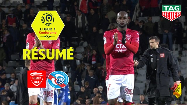 Nîmes Olympique - RC Strasbourg Alsace (2-2) - Résumé - (NIMES-RCSA) / 2018-19