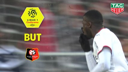 But Gerzino NYAMSI (90ème +2) / Girondins de Bordeaux - Stade Rennais FC - (1-1) - (GdB-SRFC) / 2018-19