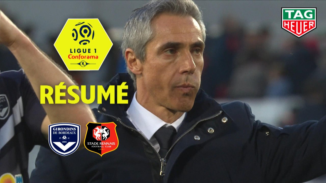Girondins de Bordeaux - Stade Rennais FC (1-1) - Résumé - (GdB-SRFC) / 2018-19