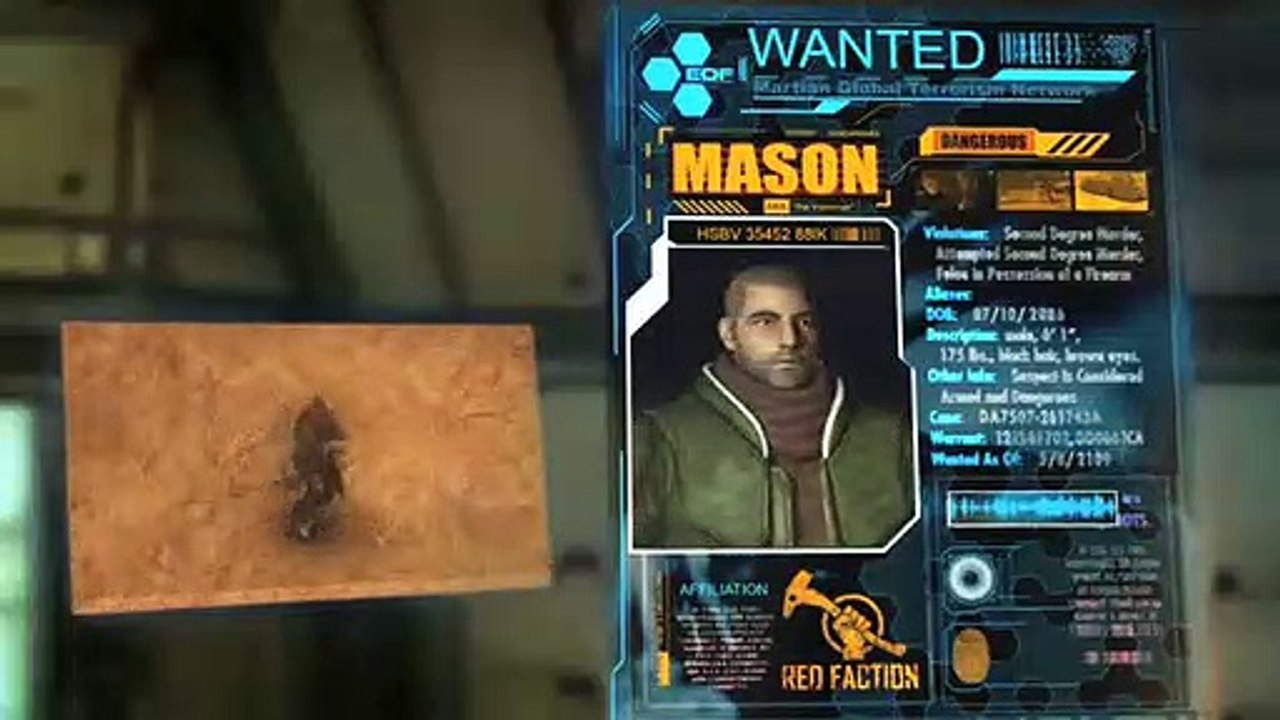 Red Faction: Guerrilla - Tráiler