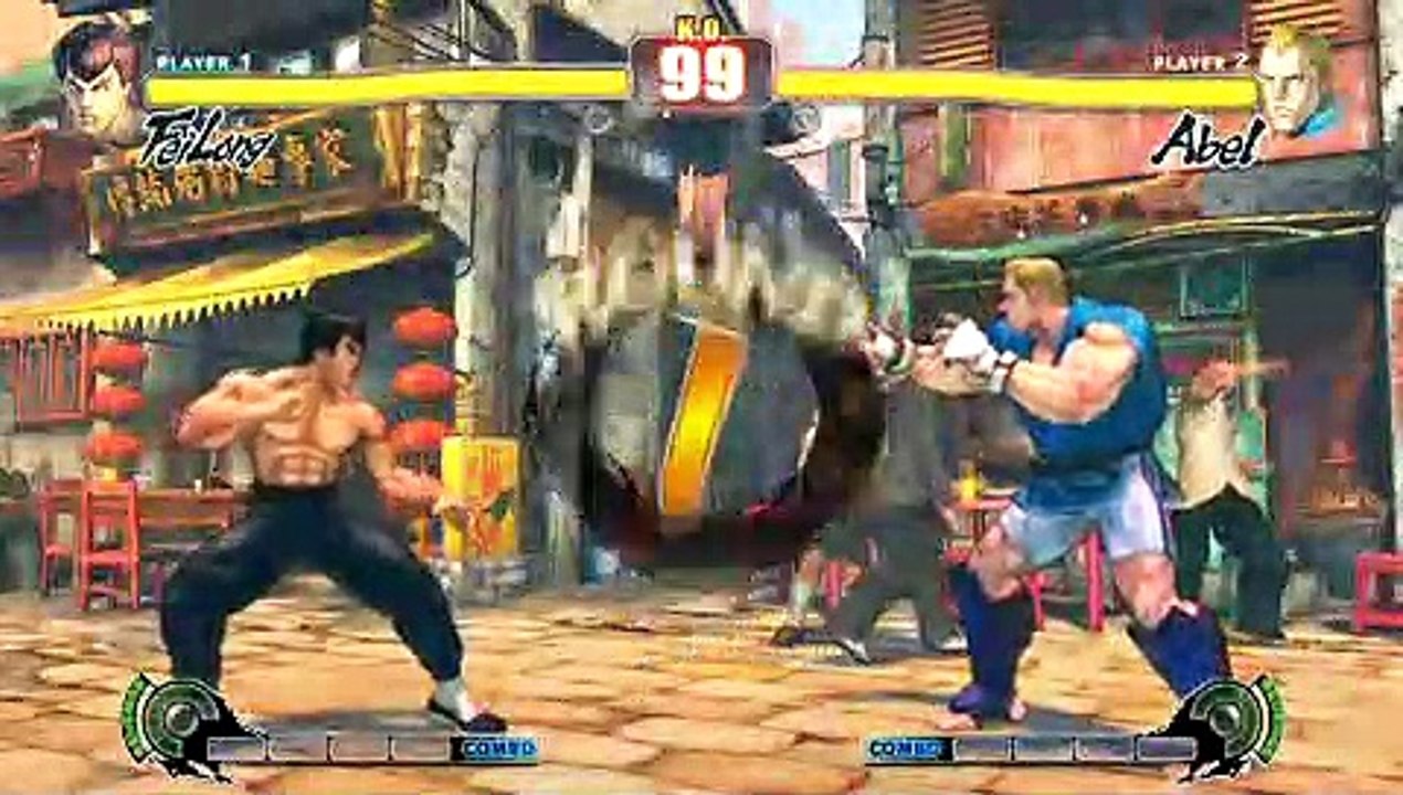 Street Fighter IV - Abel vs. Fei-Long