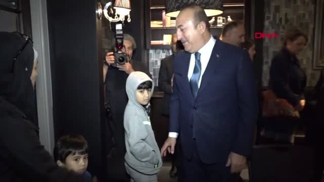 Yeni Zelanda - Cumhurbaşkanı Yardımcısı Oktay ve Dışişleri Bakanı Çavuşoğlu, Türk Vatandaşlarla...