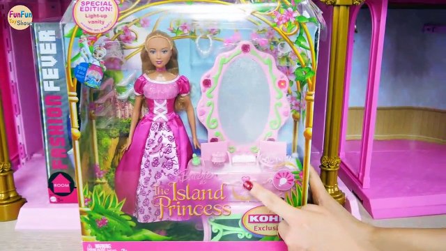 Barbie Princesse Rose Château De Nouveaux Meubles De Configuration De La Princesse Barbie Kastil Mebel Barbie Château De Meubles