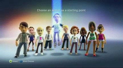 Avatares Xbox 360 - Personalización